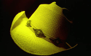 Photography titled "Yellow Hat 1" by Johnny Aguirre, Original Artwork