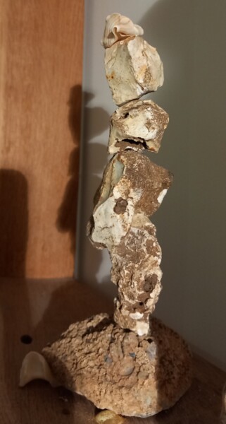 Скульптура под названием "GRANITA REEQUILIBRE…" - Jaime Garcia, Подлинное произведение искусства, Камень