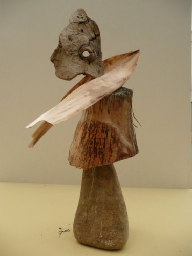 Skulptur mit dem Titel "SADHU" von Jaime Garcia, Original-Kunstwerk