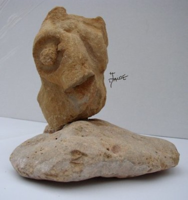 Sculpture titled "CAP DE PEDRE 1" by Jaime Garcia, Original Artwork