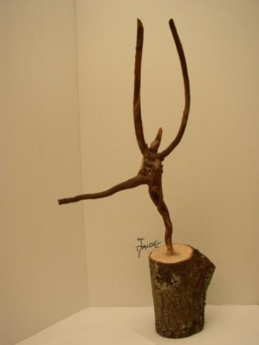 Sculpture intitulée "LA RACINE DE LA DAN…" par Jaime Garcia, Œuvre d'art originale