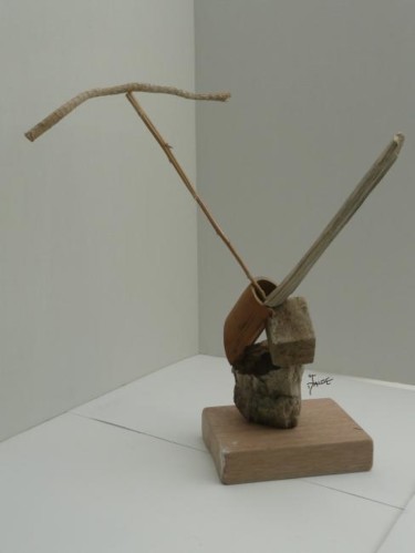 Sculpture titled "LIBRA VERSO" by Jaime Garcia, Original Artwork