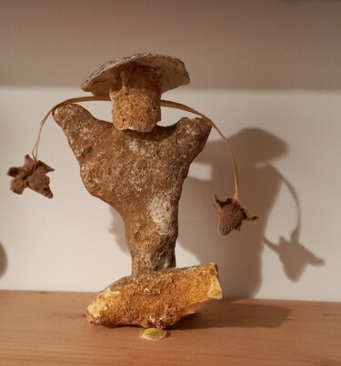 Escultura intitulada "PORTEUR D'EAU FACE" por Jaime Garcia, Obras de arte originais, Pedra