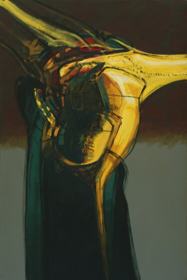 Peinture intitulée "SIN TÍTULO 2023 - 1" par Jaime Carrasquilla, Œuvre d'art originale, Acrylique