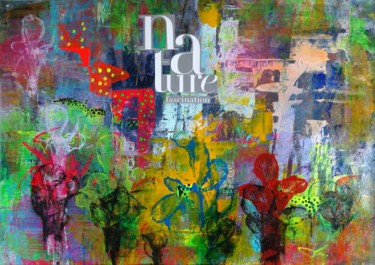 ""Natureza Pop"" başlıklı Tablo Jaio Dos Anjos tarafından, Orijinal sanat, Akrilik