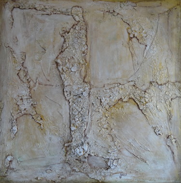 Painting titled "Crackle painting" by Jaio Dos Anjos, Original Artwork, Acrylic