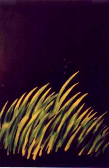 Painting titled "Grass" by Jakeer Hussain, Original Artwork
