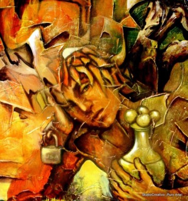 Pittura intitolato "TESORO SAQUEADO - D…" da Jalar, Opera d'arte originale