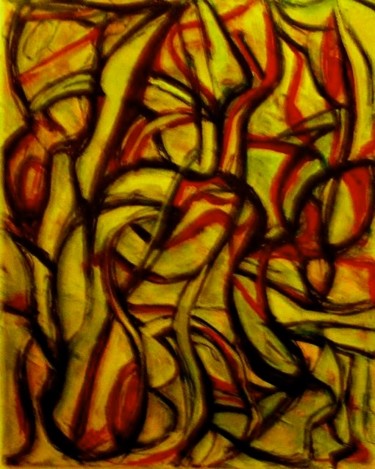 Painting titled "vortex I" by Boris Musteata, Original Artwork, Acrylic