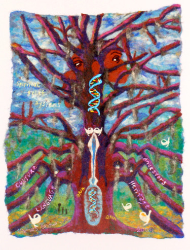 Artcraft titled "DNA-Culture-Heritag…" by James Brown, Jr., Original Artwork