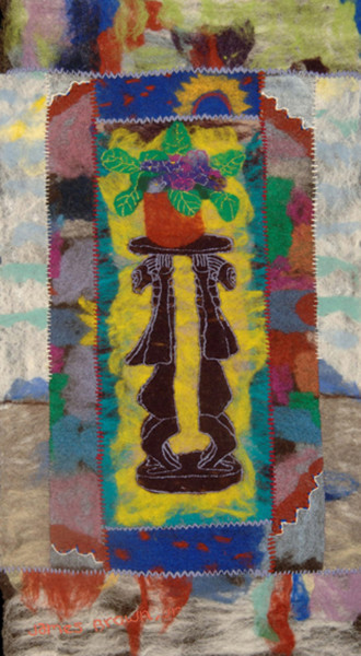Textile Art titled "Artifact-in-the-Wil…" by James Brown, Jr., Original Artwork