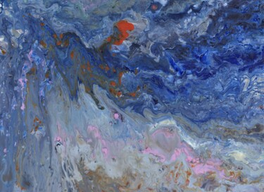 Pittura intitolato "Through The Mist" da James Knights, Opera d'arte originale, Acrilico