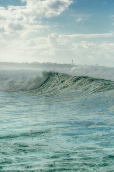 Fotografia zatytułowany „Le phare de Biarritz” autorstwa James Orain, Oryginalna praca, Fotografia cyfrowa