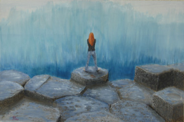 Картина под названием "Free Spirit" - James Potter, Подлинное произведение искусства, Масло