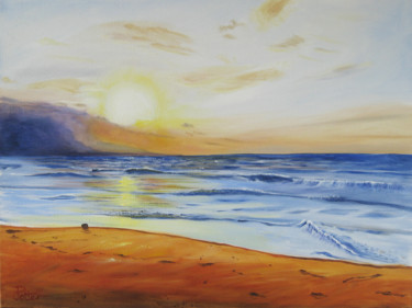 Painting titled "Fresh Morning" by James Potter, Original Artwork, Oil