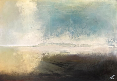 Schilderij getiteld "Morning Light" door James Rooney, Origineel Kunstwerk, Olie Gemonteerd op Houten paneel