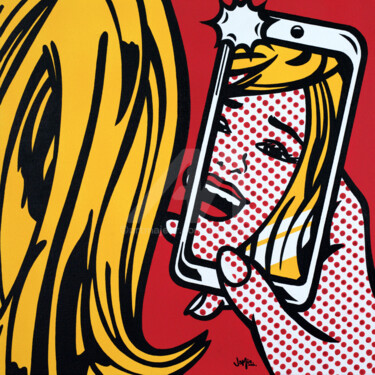 Kadınlar Tablo, akrilik, pop art, sanat eseri Jamie Lee tarafından