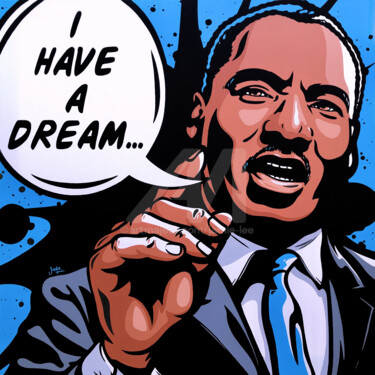 I Have A Dream Картина под названием "I Have A Dream" - Jamie Lee, Подлинное произведение искусства, Акрил Установлен на Подрамник