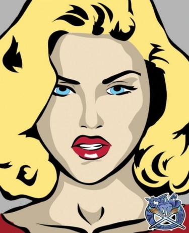 Digital Arts titled "Anna Nicole Smith" by Jms Designs, Original Artwork