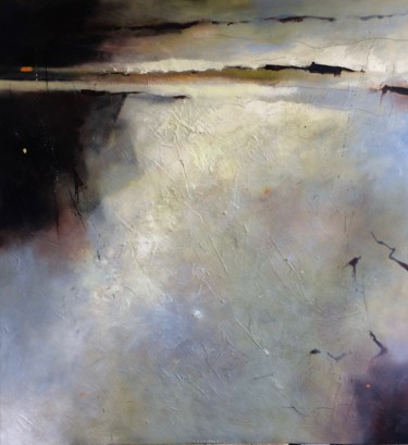 Schilderij getiteld "'Fantasy Landscape1…" door Jan Aanstoot, Origineel Kunstwerk, Olie