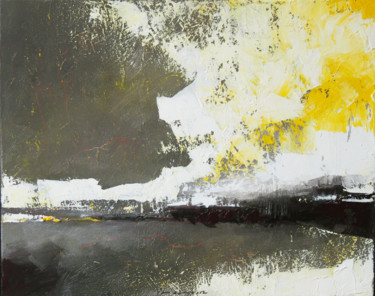 Pintura titulada "Fantasy landscape 0…" por Jan Aanstoot, Obra de arte original, Oleo