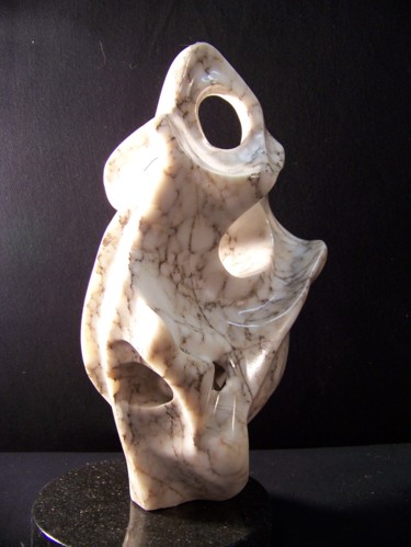 Sculpture titled "Essence--- Stone Sc…" by Jan And Jo Moore, Original Artwork, Stone