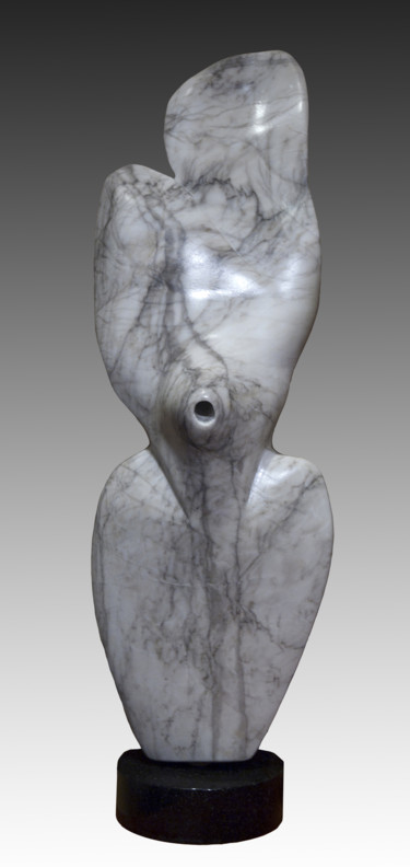Sculpture intitulée "“Vortex”" par Jan And Jo Moore, Œuvre d'art originale, Pierre