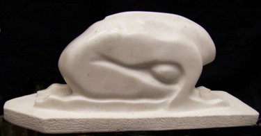 Emergence--Carrara Marble Sculpture titled "Emergence--Carrara…" by Jan And Jo Moore, Original Artwork, Stone