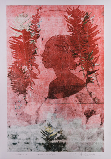 印花与版画 标题为“Flora II” 由Jan Bosak, 原创艺术品, 蒙纳