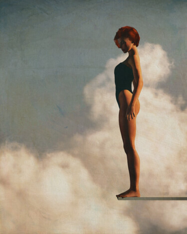 Digital Arts με τίτλο "Woman stand strong…" από Jan Keteleer, Αυθεντικά έργα τέχνης, 2D ψηφιακή εργασία