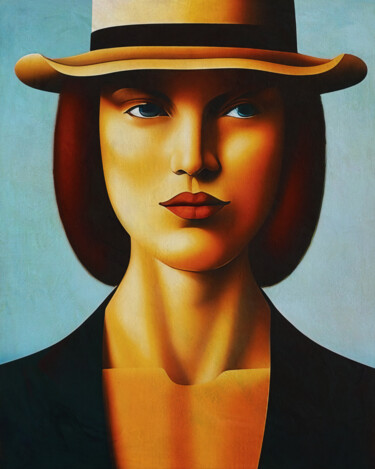 Digital Arts titled "The suspicious look…" by Jan Keteleer, Original Artwork, Digital Painting