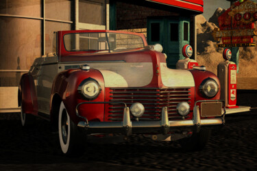 Digitale Kunst mit dem Titel "Chrysler New Yorker…" von Jan Keteleer, Original-Kunstwerk, 3D Modellierung