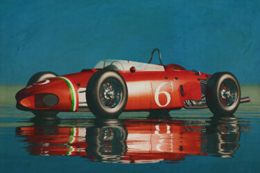 Arts numériques intitulée "Ferrari 156 - A Cla…" par Jan Keteleer, Œuvre d'art originale, Modélisation 3D
