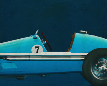 Arte digital titulada "Gordini Grand Prix…" por Jan Keteleer, Obra de arte original, Trabajo Digital 2D