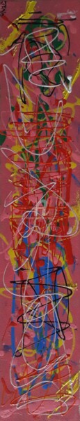 Картина под названием "Pretty Pinkie Thing" - Jan O'Sullivan, Подлинное произведение искусства, Акрил