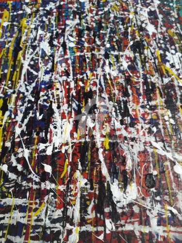 Pintura titulada "White Splash" por Jan O'Sullivan, Obra de arte original, Acrílico