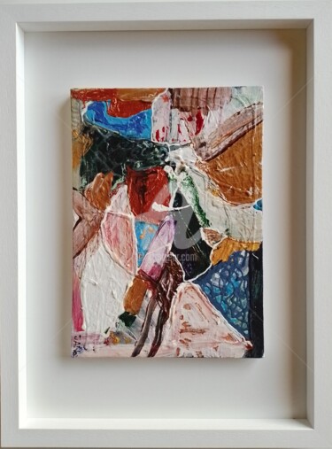 Painting titled "The Vintage Collect…" by Jan O'Sullivan, Original Artwork, Acrylic Mounted on Wood Stretcher frame