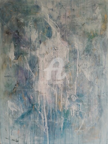 Картина под названием "Sky High" - Jan O'Sullivan, Подлинное произведение искусства, Акрил Установлен на Деревянная рама для…