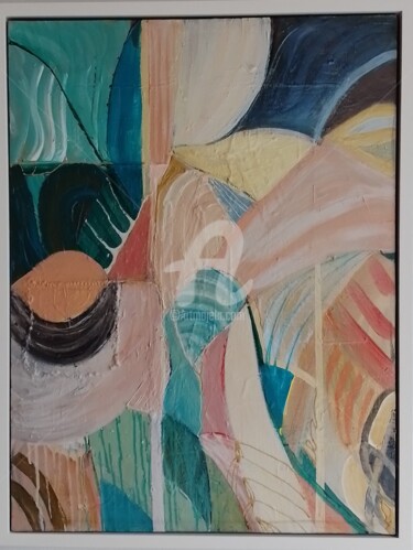 Peinture intitulée "Vera Moda" par Jan O'Sullivan, Œuvre d'art originale, Acrylique Monté sur Autre panneau rigide