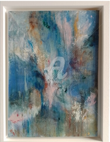 Картина под названием "Skyburst" - Jan O'Sullivan, Подлинное произведение искусства, Акрил Установлен на Деревянная рама для…