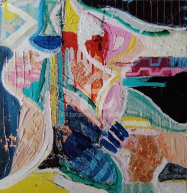 Pintura titulada "Pied a Terre II" por Jan O'Sullivan, Obra de arte original, Acrílico Montado en Bastidor de camilla de mad…