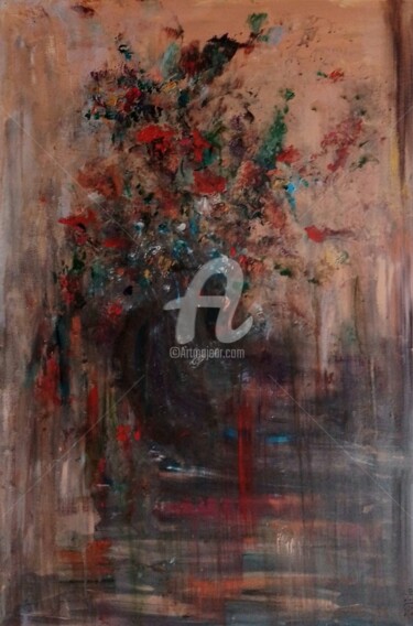 Painting titled "Age Before Beauty" by Jan O'Sullivan, Original Artwork, Acrylic Mounted on Wood Stretcher frame