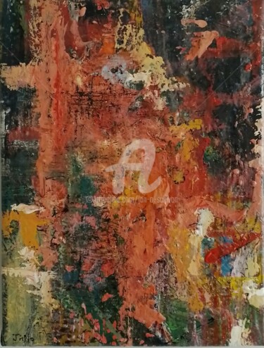 Pintura titulada "Dissipate" por Jan O'Sullivan, Obra de arte original, Acrílico Montado en Bastidor de camilla de madera