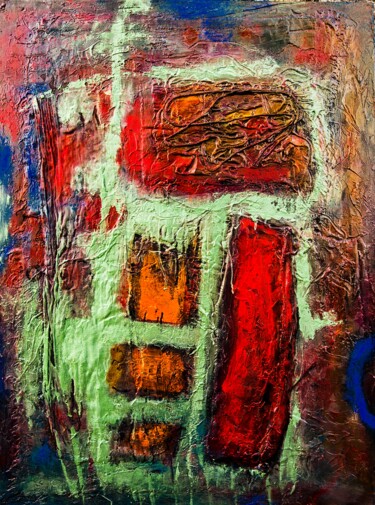 The fields of my soul Painting titled "The fields of my so…" by Jan Pevný, Original Art, Acrylic
