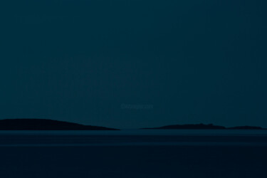 Photography titled "Sea nocturne" by Jan Walczewski, Original Artwork, Digital Photography