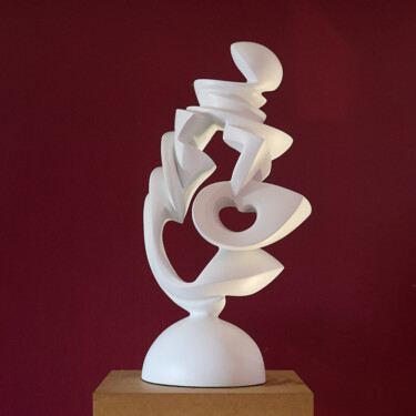 Sculpture titled "infinity" by Jan-Willem Krijger, Original Artwork, Resin
