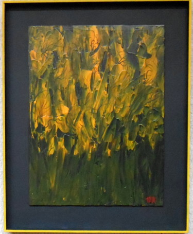 Schilderij getiteld "More Yellow." door Jan Schrijver, Origineel Kunstwerk, Acryl