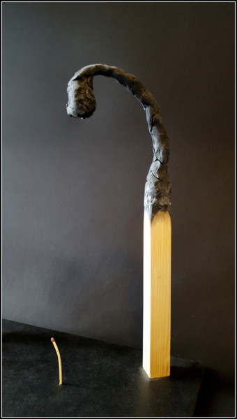 Скульптура под названием "Does it hurt Daddy?" - Jan Schrijver, Подлинное произведение искусства, Мультимедиа