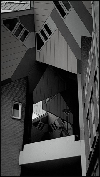 「Who lives there?」というタイトルの写真撮影 Jan Schrijverによって, オリジナルのアートワーク