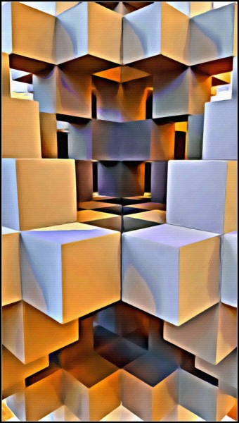 Фотография под названием "Cubes" - Jan Schrijver, Подлинное произведение искусства